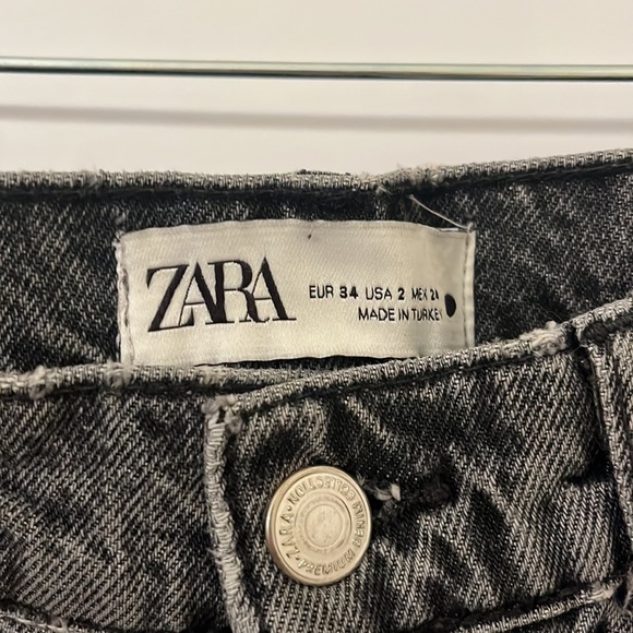 Zara high waisted black jeans - Picture 3 of 3